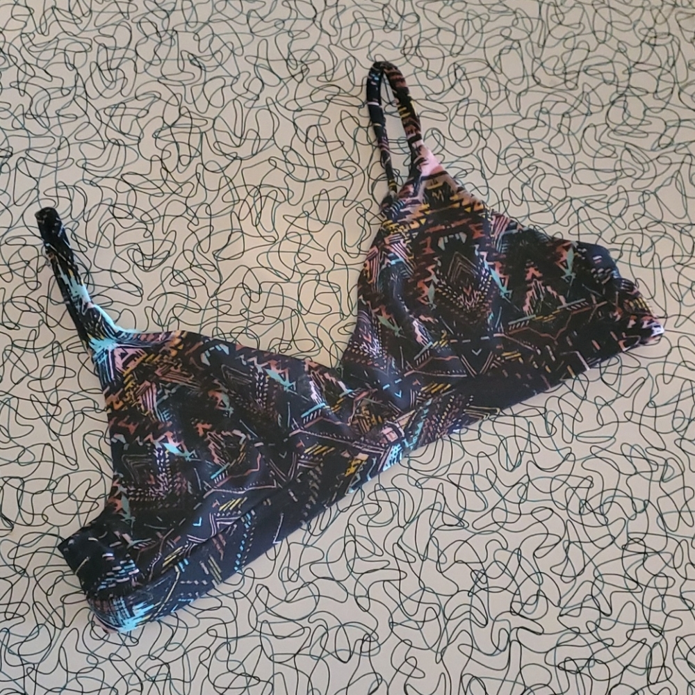 Girls Bikini Top Adjustable Straps